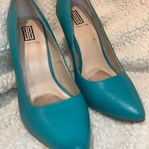 Signature Blue Pumps